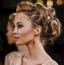 hairstyle on wedding day